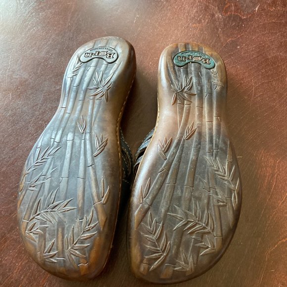 Born Hand Crafted Footwear Leather Sandals Slip-On Beach Summer 8 - Picture 5 of 6